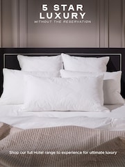 Snuggledown Hotel Kingsize Cotton Firm Side Sleeper Pillow - Image 4 of 6