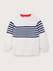 The White Company White Breton Jumper With Cashmere - Image 1 of 1