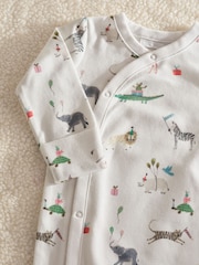 The White Company White Cotton Party Animals Luxury Gift Set - Image 2 of 4