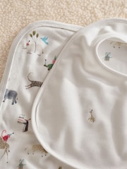 The White Company White Cotton Party Animals Luxury Gift Set - Image 3 of 4
