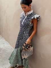 Never Fully Dressed Black Bandana Remi Dress - Image 3 of 5