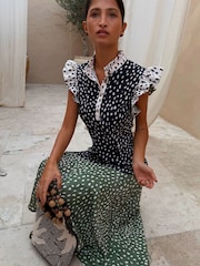 Never Fully Dressed Black Bandana Remi Dress - Image 4 of 5