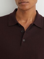 Reiss Trafford Merino Wool Langermet Poloskjorter - Bilde 4 av 6