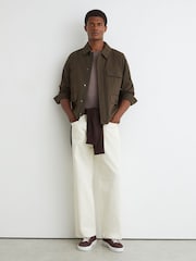 Reiss Brown Presh Jacket - Image 3 of 6
