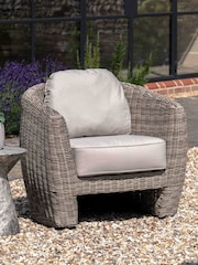Gallery Home Grey Palermo Garden Armchair - Image 1 of 6