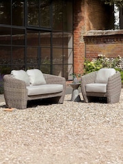 Gallery Home Grey Palermo Garden Armchair - Image 4 of 6