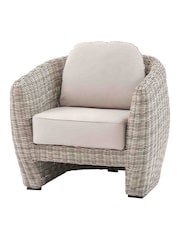 Gallery Home Grey Palermo Garden Armchair - Image 5 of 6