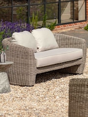 Gallery Home Grey Palermo Garden 2 Seater Sofa - Image 1 of 6