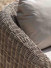 Gallery Home Grey Palermo Garden 2 Seater Sofa - Image 3 of 6