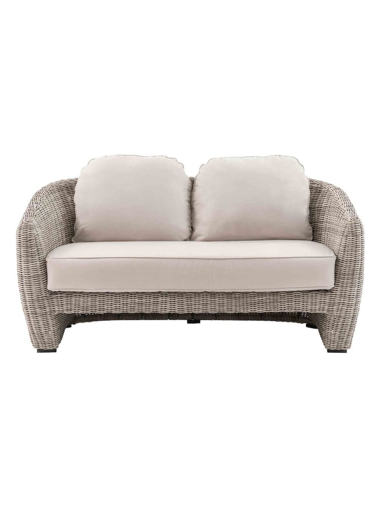 Gallery Home Grey Palermo Garden 2 Seater Sofa - Image 6 of 6 Gallery Home Grey Palermo Garden 2 Seater Sofa - Image 6 of 6
