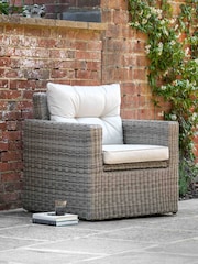 Gallery Home Grey Paris Garden Storage Armchair - Image 1 of 6