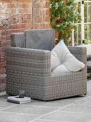Gallery Home Grey Paris Garden Storage Armchair - Image 2 of 6