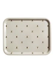 Sophie Allport Pale Green Bees Serving Tray - Image 1 of 1