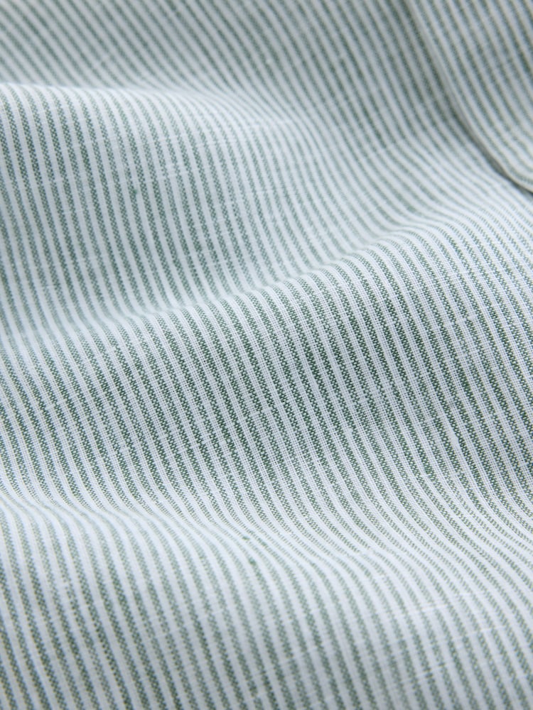 Neutral Regular Fit Signature Linen Long Sleeve Smart Shirt - Image 2 of 3 Neutral Regular Fit Signature Linen Long Sleeve Smart Shirt - Image 2 of 3