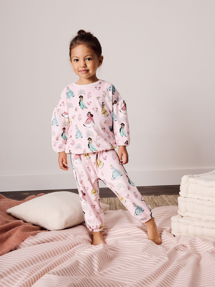 粉色 - Disney Princess Fleece Cosy Pyjamas (9mths-12yrs) - 图片1 / 5