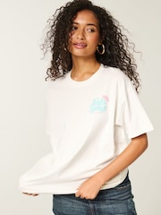 Hollister White T-Shirt - Image 1 of 5