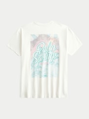 Hollister White T-Shirt - Image 5 of 5