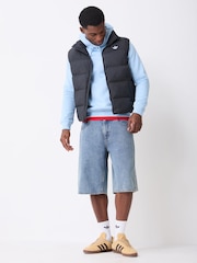 adidas Originals Black Down Regen Puffer Gilets - Image 2 of 5
