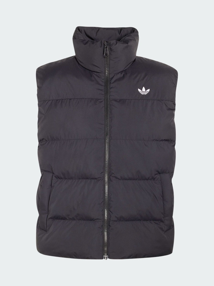 adidas Originals Black Down Regen Puffer Gilets - Image 5 of 5 adidas Originals Black Down Regen Puffer Gilets - Image 5 of 5
