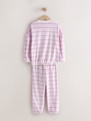 Ecru/Pink Striped Hello Kitty Cosy Pyjamas (3-16yrs) - Image 2 of 4
