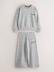 smALLSAINTS Grey Logo Cosy Set - Image 7 of 12