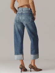Anthropologie Pilcro Boyfriend Mid Rise Relaxed Blue Jeans - Image 3 of 3