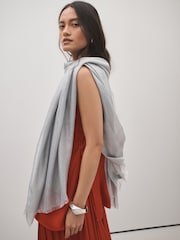 Silver Sparkle Lightweight Scarf - Image 1 of 5
