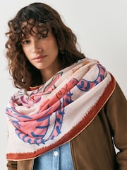 Multi Picot Cat Lightweight Scarf - Image 3 of 8