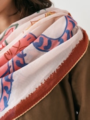 Multi Picot Cat Lightweight Scarf - Image 5 of 8