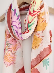 Multi Picot Cat Lightweight Scarf - Image 7 of 8