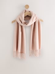 Açıq Çəhrayı - Ortaçəkili Scarf - 8şəkildən 6 şəkil