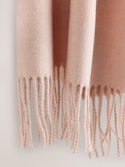 Açıq Çəhrayı - Ortaçəkili Scarf - 8şəkildən 8 şəkil