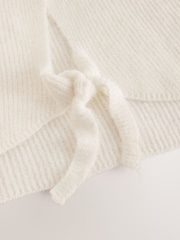 Cream Tie Back Knitted Tank Top - Image 6 of 7