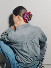 Multi Velvet Scrunchie 2PK - Image 3 of 5