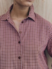 self. Red Check Shirt - Image 5 of 6
