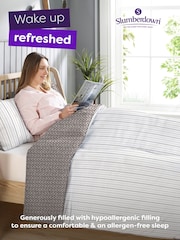 Slumberdown Coverless Comfort Herringbone Duvet - Image 4 of 6