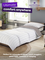 Slumberdown Coverless Comfort Herringbone Duvet - Image 5 of 6
