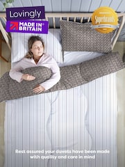 Slumberdown Coverless Comfort Herringbone Duvet - Image 6 of 6