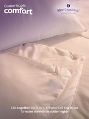 Slumberdown Feels Like Down All Seasons Combi 13.5 Tog Duvet - Image 3 of 6