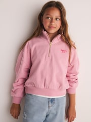 Superdry Funnel Neck Half Zip Sweatshirt - Slika 1 od 11