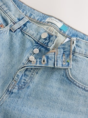 Mid Blue Straight Leg Mid Low Rise Jeans - Image 8 of 8