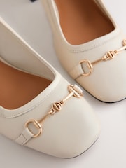 Οστό - B by Ted Baker Leather Snaffle Slingback Heels - Εικόνα 7 από 9