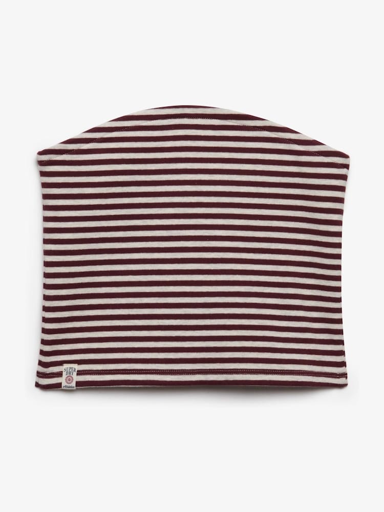 SUPERDRY Red Stripe Athletic Essentials Jersey BoobtubeTop - Image 6 of 6