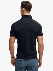 Superdry Navy Blue Vintage Athletic Polo Shirt - Image 4 of 7