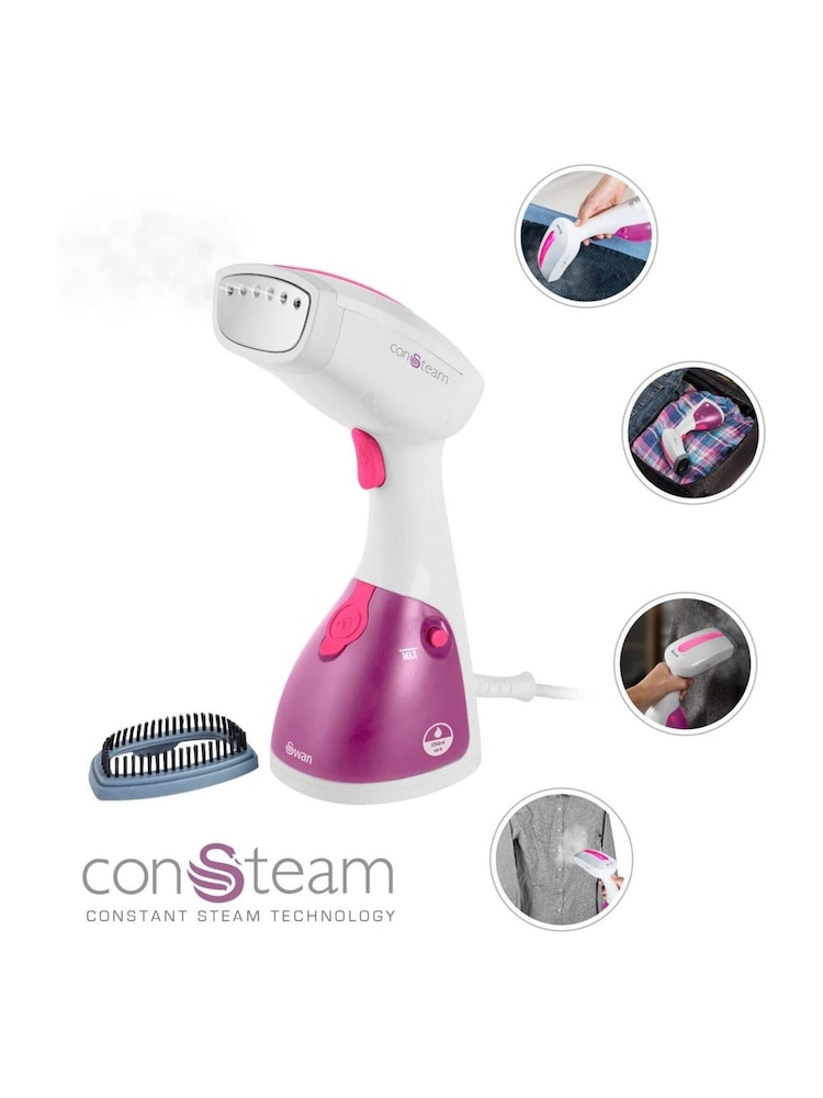 Swan Purple Handheld Garment Steamer - Image 2 of 4