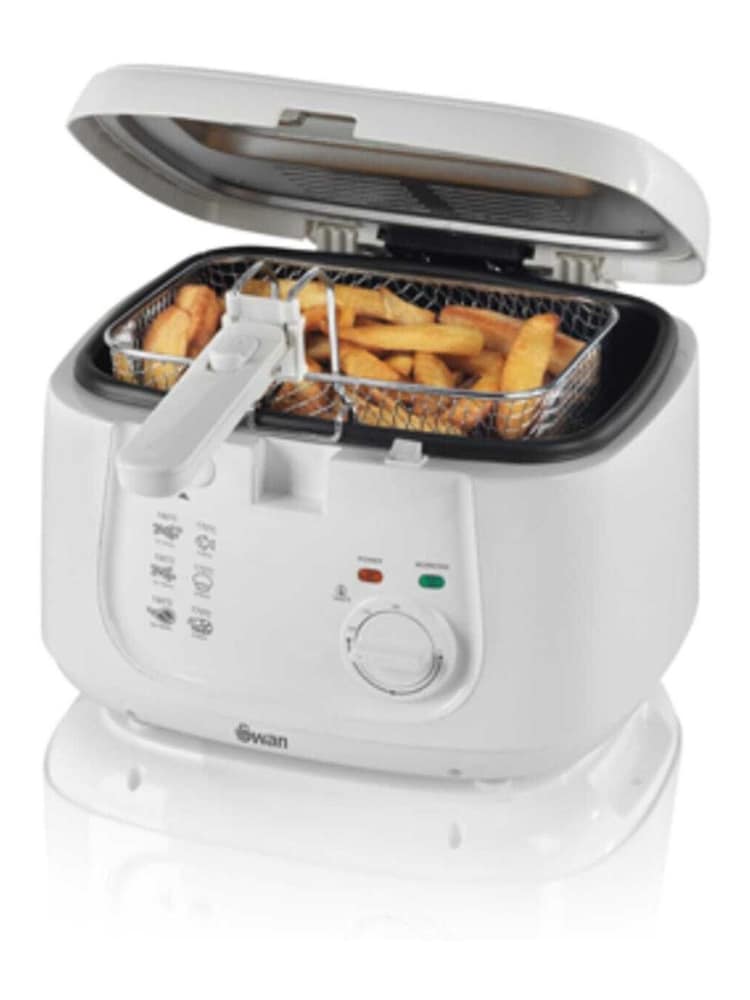 Swan White 2.5L Square Deep Fryer - Image 1 of 3