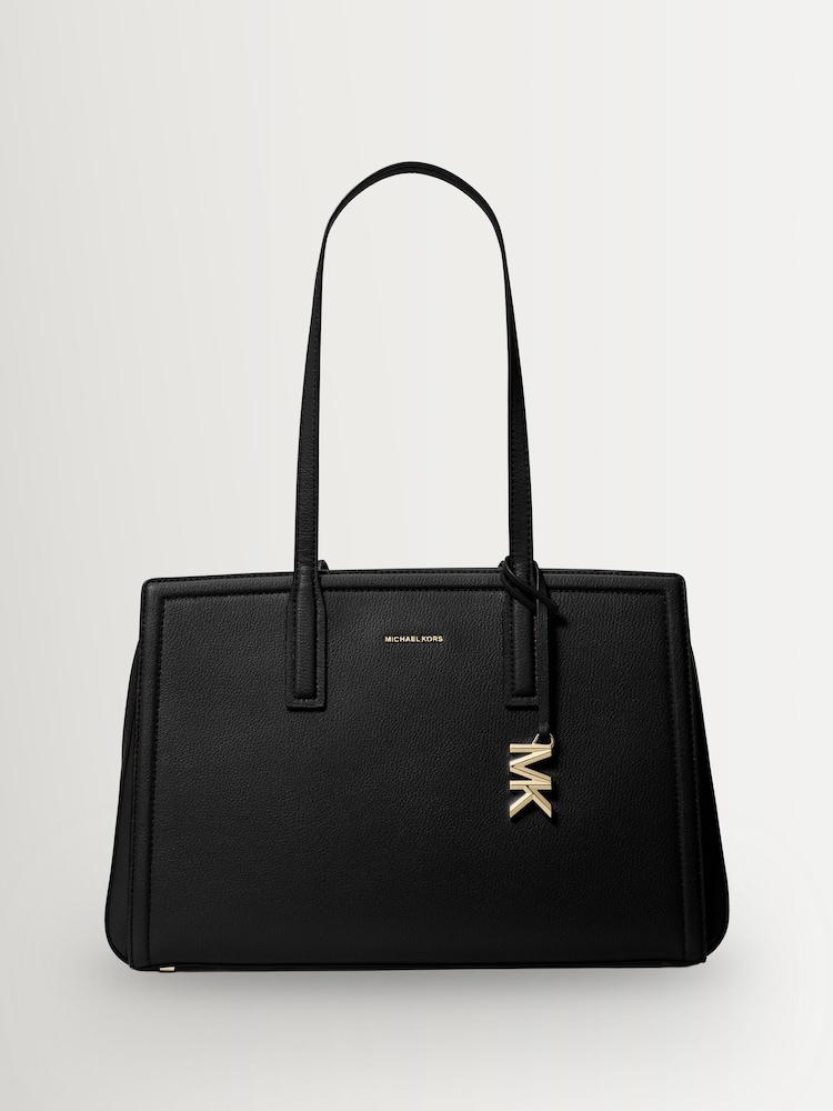 Michael Kors Black Laila Medium Tote Bag - Image 1 of 4