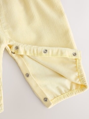 Yellow Cord Dungarees and Bodysuit Baby Set 2 Piece (0mths-2yrs) - Image 7 of 7