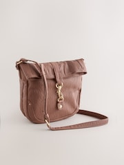 Pink Messenger Cross Body Bag - Image 3 of 6