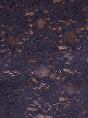 Azul marino - Top con cuello alto de encaje de Lipsy - Imagen 4 de 5